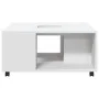 Mesa de centro madera de ingeniería blanca 80x80x40 cm de , Mesas de centro - Ref: Foro24-853173, Precio: 76,56 €, Descuento: %