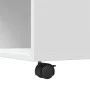 Mesa de centro madera de ingeniería blanca 80x80x40 cm de , Mesas de centro - Ref: Foro24-853173, Precio: 76,56 €, Descuento: %