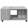 Mesa de centro madera de ingeniería gris Sonoma 80x80x40 cm de , Mesas de centro - Ref: Foro24-853178, Precio: 83,15 €, Descu...