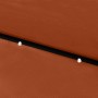 Sombrilla con LED y poste de acero terracota 2x3 m de vidaXL, Sombrillas - Ref: Foro24-313791, Precio: 67,03 €, Descuento: %