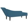 Sofá diván con cojines terciopelo azul de , Divanes - Ref: Foro24-4007587, Precio: 141,03 €, Descuento: %