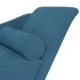 Sofá diván con cojines terciopelo azul de , Divanes - Ref: Foro24-4007587, Precio: 141,03 €, Descuento: %