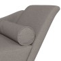 Sofá diván con cojines tela gris taupe de , Divanes - Ref: Foro24-4007601, Precio: 177,81 €, Descuento: %