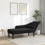 Sofa with black velvet cushions by , Daybeds - Ref: Foro24-4007593, Price: 141,03 €, Discount: %