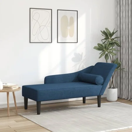 Sofa with blue fabric cushions by , Daybeds - Ref: Foro24-4007603, Price: 145,36 €, Discount: %