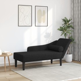 Sofá diván con cojines tela negro de , Divanes - Ref: Foro24-4007598, Precio: 159,26 €, Descuento: %