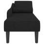 Sofá diván con cojines tela negro de , Divanes - Ref: Foro24-4007598, Precio: 159,26 €, Descuento: %