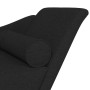 Sofá diván con cojines tela negro de , Divanes - Ref: Foro24-4007598, Precio: 159,26 €, Descuento: %