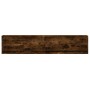 Mueble de TV de pared con LED roble ahumado 180x31x38 cm de , Muebles TV - Ref: Foro24-3307951, Precio: 130,97 €, Descuento: %