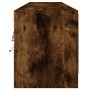 Mueble de TV de pared con LED roble ahumado 180x31x38 cm de , Muebles TV - Ref: Foro24-3307951, Precio: 130,97 €, Descuento: %