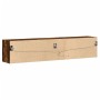 Mueble de TV de pared con LED roble ahumado 180x31x38 cm de , Muebles TV - Ref: Foro24-3307951, Precio: 130,97 €, Descuento: %