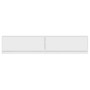 Mueble de TV de pared con LED blanco 180x31x38 cm de , Muebles TV - Ref: Foro24-3307947, Precio: 153,36 €, Descuento: %
