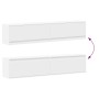 Mueble de TV de pared con LED blanco 180x31x38 cm de , Muebles TV - Ref: Foro24-3307947, Precio: 153,36 €, Descuento: %