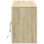 Mueble de TV LED madera ingeniería roble Sonoma 139,5x34x50 cm de , Muebles TV - Ref: Foro24-852196, Precio: 100,19 €, Descue...