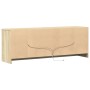 Mueble de TV LED madera ingeniería roble Sonoma 139,5x34x50 cm de , Muebles TV - Ref: Foro24-852196, Precio: 100,19 €, Descue...