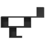 Estante de pared madera de ingeniería negro 100x15x70 cm de , Estantes y estanterías - Ref: Foro24-853192, Precio: 41,43 €, D...