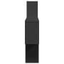 Estante de pared madera de ingeniería negro 100x15x70 cm de , Estantes y estanterías - Ref: Foro24-853192, Precio: 41,43 €, D...