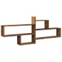 Estante de pared madera ingeniería envejecida 167,5x18x68 cm de , Estantes y estanterías - Ref: Foro24-853324, Precio: 46,28 ...