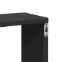 Estantería de pared madera de ingeniería negra 167,5x18x68 cm de , Estantes y estanterías - Ref: Foro24-853318, Precio: 49,86...