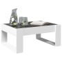 Mesa de centro con Infinity LED blanco 70x53x30 cm de , Mesas de centro - Ref: Foro24-847630, Precio: 85,17 €, Descuento: %