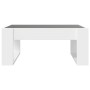 Mesa de centro con Infinity LED blanco 70x53x30 cm de , Mesas de centro - Ref: Foro24-847630, Precio: 85,17 €, Descuento: %