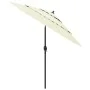 Sombrilla de 3 niveles con poste de aluminio arena 2,5 m de vidaXL, Sombrillas - Ref: Foro24-313860, Precio: 58,16 €, Descuen...