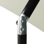 Sombrilla de 3 niveles con poste de aluminio arena 2 m de vidaXL, Sombrillas - Ref: Foro24-313852, Precio: 63,77 €, Descuento: %