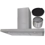 Campana extractora plana acero inoxidable 900 mm de vidaXL, Extractores - Ref: Foro24-241216, Precio: 222,37 €, Descuento: %