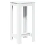 Mesa alta de bar madera de ingeniería blanca 51x50x103,5 cm de , Mesas de cocina y de comedor - Ref: Foro24-854400, Precio: 5...