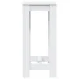 Mesa alta de bar madera de ingeniería blanca 51x50x103,5 cm de , Mesas de cocina y de comedor - Ref: Foro24-854400, Precio: 5...