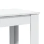 Mesa alta de bar madera de ingeniería blanca 51x50x103,5 cm de , Mesas de cocina y de comedor - Ref: Foro24-854400, Precio: 5...