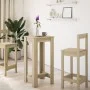 Mesa alta de bar madera ingeniería roble Sonoma 51x50x103,5 cm de , Mesas de cocina y de comedor - Ref: Foro24-854402, Precio...