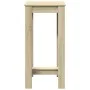 Mesa alta de bar madera ingeniería roble Sonoma 51x50x103,5 cm de , Mesas de cocina y de comedor - Ref: Foro24-854402, Precio...