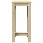 Mesa alta de bar madera ingeniería roble Sonoma 51x50x103,5 cm de , Mesas de cocina y de comedor - Ref: Foro24-854402, Precio...