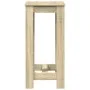 Mesa alta de bar madera ingeniería roble Sonoma 51x50x103,5 cm de , Mesas de cocina y de comedor - Ref: Foro24-854402, Precio...