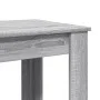 Mesa alta de bar madera ingeniería gris Sonoma 102x50x103,5 cm de , Mesas de cocina y de comedor - Ref: Foro24-854414, Precio...