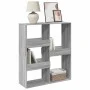Estantería/divisor de espacios gris Sonoma 100x33x115 cm de , Librerías y estanterías - Ref: Foro24-854513, Precio: 54,62 €, ...
