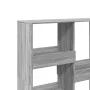Estantería/divisor de espacios gris Sonoma 100x33x115 cm de , Librerías y estanterías - Ref: Foro24-854513, Precio: 54,62 €, ...