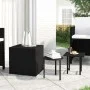 Mesas auxiliares de jardín 3 piezas ratán sintético negro de , Mesas de jardín - Ref: Foro24-3324831, Precio: 62,98 €, Descue...