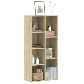 Estantería de madera de ingeniería roble Sonoma 50x25x105 cm de , Librerías y estanterías - Ref: Foro24-852791, Precio: 56,93...