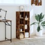 Estantería de madera de ingeniería roble ahumado 50x25x105 cm de , Librerías y estanterías - Ref: Foro24-852793, Precio: 57,7...