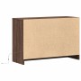 Mueble de TV LED madera ingeniería marrón roble 91x34x61 cm de , Muebles TV - Ref: Foro24-852186, Precio: 113,04 €, Descuento: %