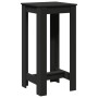 Mesa alta de bar madera de ingeniería negra 51x50x103,5 cm de , Mesas de cocina y de comedor - Ref: Foro24-854401, Precio: 69...