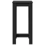 High bar table in black engineered wood 51x50x103.5 cm by , Kitchen and dining tables - Ref: Foro24-854401, Price: 68,20 €, D...