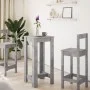 High bar table made of gray concrete engineered wood, measuring 51x50x103.5 cm. by , Kitchen and dining tables - Ref: Foro24-...