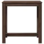 Mesa alta de bar madera ingeniería marrón roble 102x50x103,5 cm de , Mesas de cocina y de comedor - Ref: Foro24-854415, Preci...