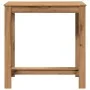 Mesa alta bar madera ingeniería roble artisian 102x50x103,5 cm de , Mesas de cocina y de comedor - Ref: Foro24-854417, Precio...