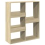 Estantería/divisor de espacios roble Sonoma 100x33x115 cm de , Librerías y estanterías - Ref: Foro24-854510, Precio: 53,95 €,...