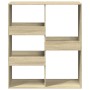 Estantería/divisor de espacios roble Sonoma 100x33x115 cm de , Librerías y estanterías - Ref: Foro24-854510, Precio: 53,95 €,...
