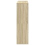 Estantería/divisor de espacios roble Sonoma 100x33x115 cm de , Librerías y estanterías - Ref: Foro24-854510, Precio: 53,95 €,...